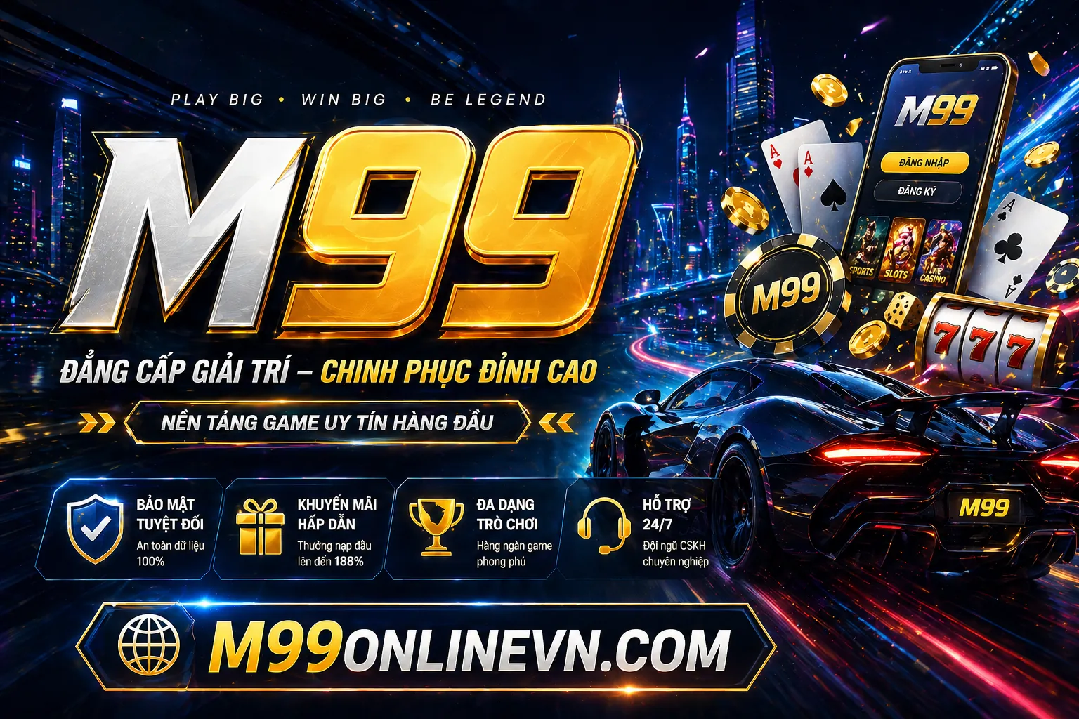 Banner chính blog Winbet88 link mới